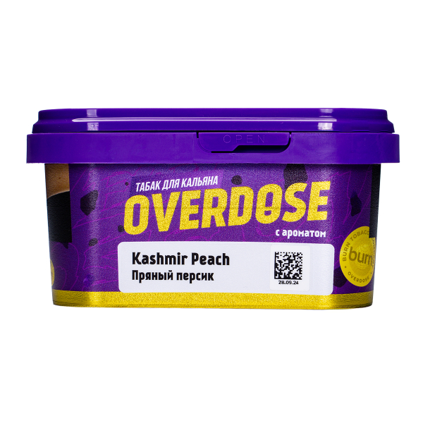 Табак Overdose Kashmir Peach 200 грамм в Ханты-Мансийске