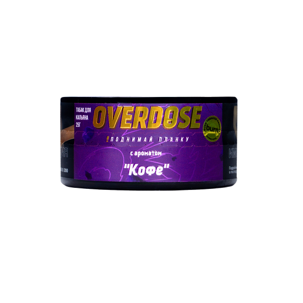 Табак Overdose Coffee 25 грамм в Ханты-Мансийске