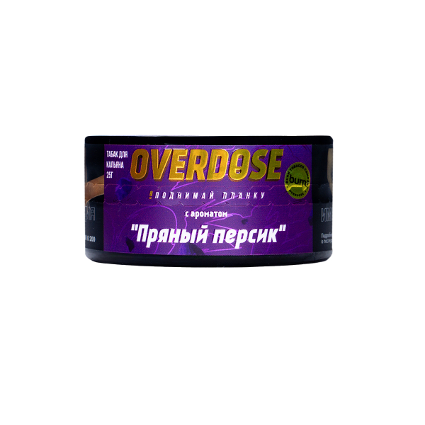 Табак Overdose Kashmir Peach 25 грамм в Ханты-Мансийске