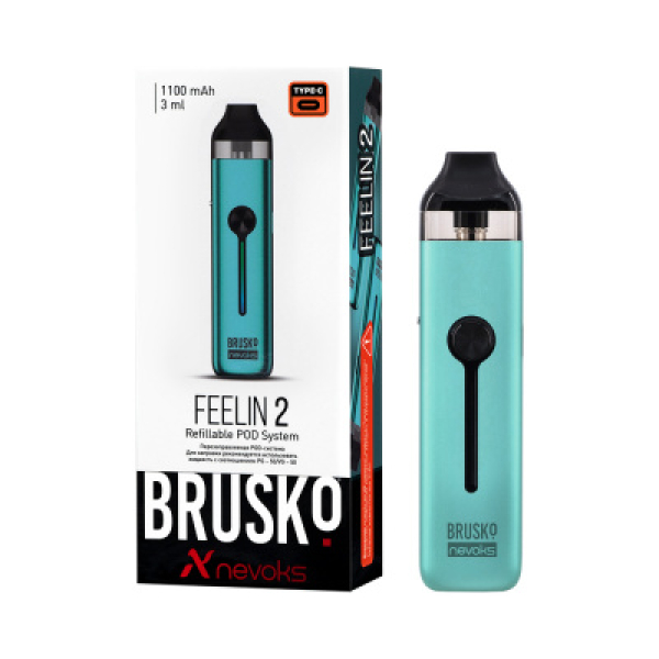 POD-система Brusko Feelin 2 Мятный в Ханты-Мансийске