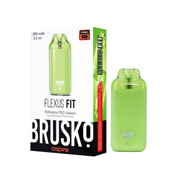POD-система Brusko Flexus Fit Зеленый в Ханты-Мансийске