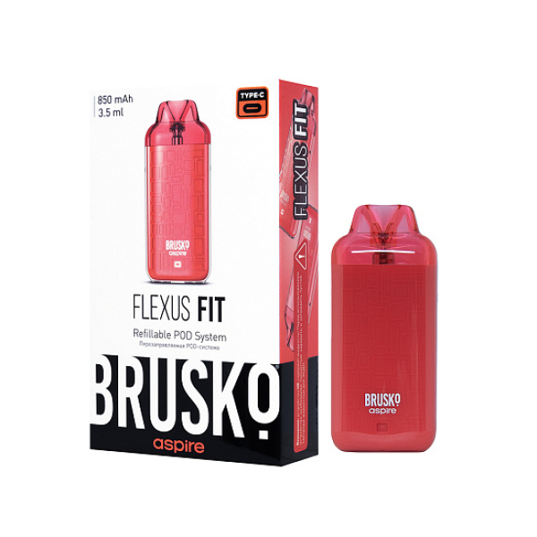 POD-система Brusko Flexus Fit Красный в Ханты-Мансийске