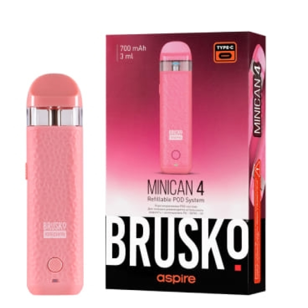 POD-система Brusko Minican 4 Розовый в Ханты-Мансийске