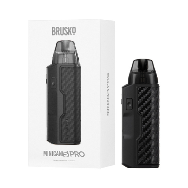 POD-система Brusko Minican 5 Pro Black Carbon Красный, черный в Ханты-Мансийске