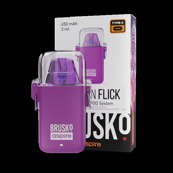 POD-система Brusko Minican Flick Фиолетовый в Ханты-Мансийске