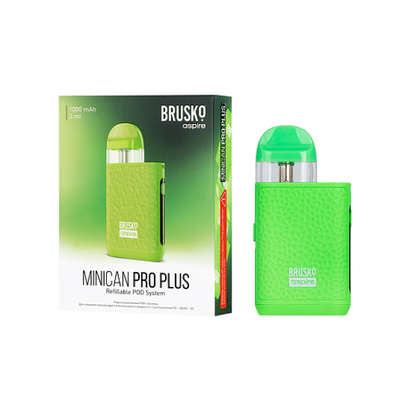 POD-система Brusko Minican Pro Plus Зеленый в Ханты-Мансийске