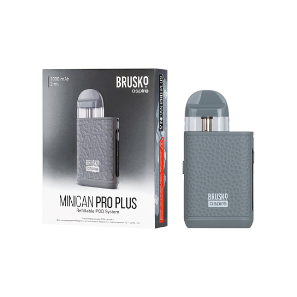 POD-система Brusko Minican Pro Plus серый в Ханты-Мансийске
