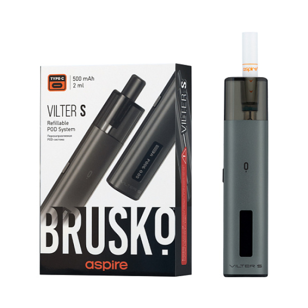 POD-система Brusko Vilter S Серый в Ханты-Мансийске