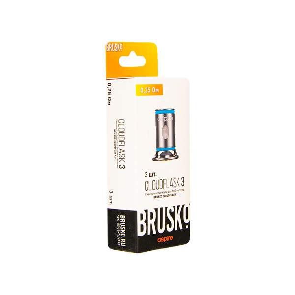 Испаритель Brusko Cloudflask 3 0.25 Ом 3 шт в Ханты-Мансийске