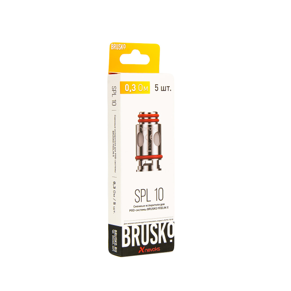 Испаритель Brusko Feelin Spl10 0.3 Ом 5 шт в Ханты-Мансийске