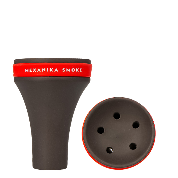 Чаша Mexanika Smoke Fancy Чёрная   С Красным в Ханты-Мансийске