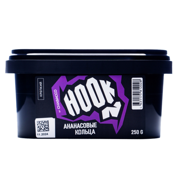 Табак Hook Ананасовые Кольца 250 грамм в Ханты-Мансийске