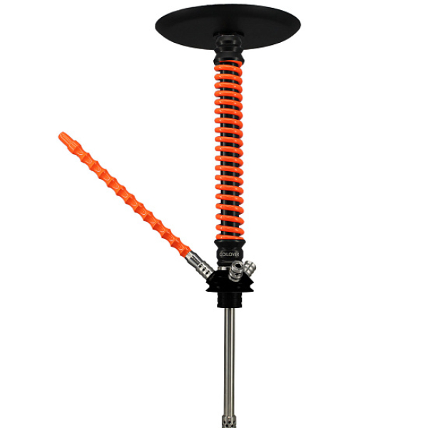 Кальян Mamay Customs V3  Coilovers Черный Оранжевый в Ханты-Мансийске