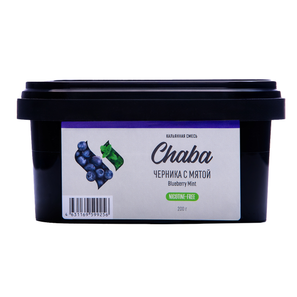 Бестабачная смесь Chaba Черника С Мятой 200 грамм в Ханты-Мансийске