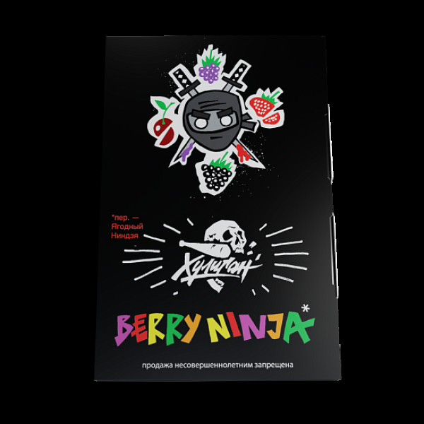 Табак Хулиган Berry Ninja Лесные Ягоды 25 грамм в Ханты-Мансийске