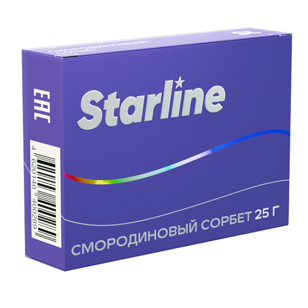 Табак Starline Смородиновый Сорбет 25 грамм в Ханты-Мансийске