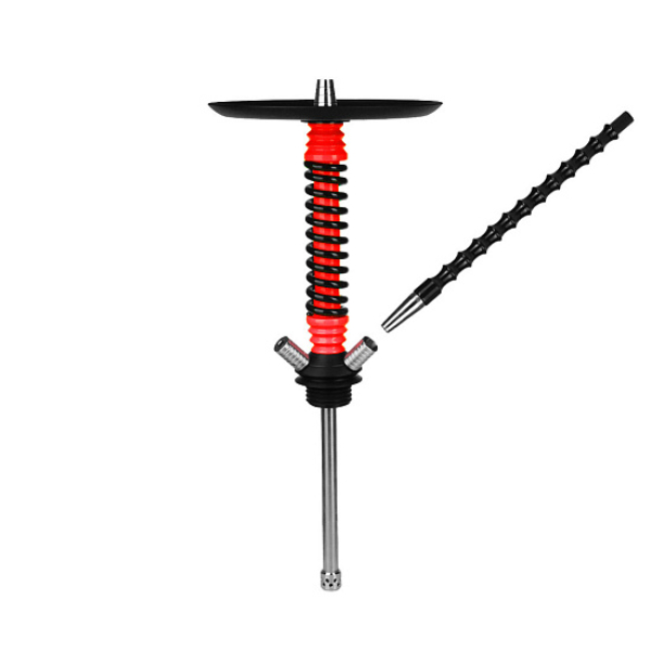 Кальян Mamay Customs V3  Coilovers Mini Красно Черный в Ханты-Мансийске