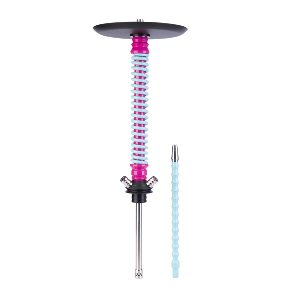 Кальян Mamay Customs Coilovers Фуксия Мята   Грав. Черепа в Ханты-Мансийске