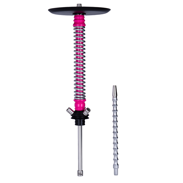 Кальян Mamay Customs Coilovers Фуксия Хром в Ханты-Мансийске