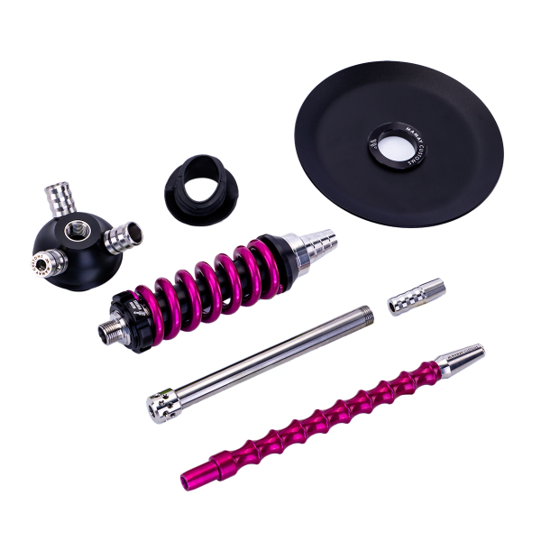 Кальян Mamay Customs Coilover Micro Розовый Лак в Ханты-Мансийске