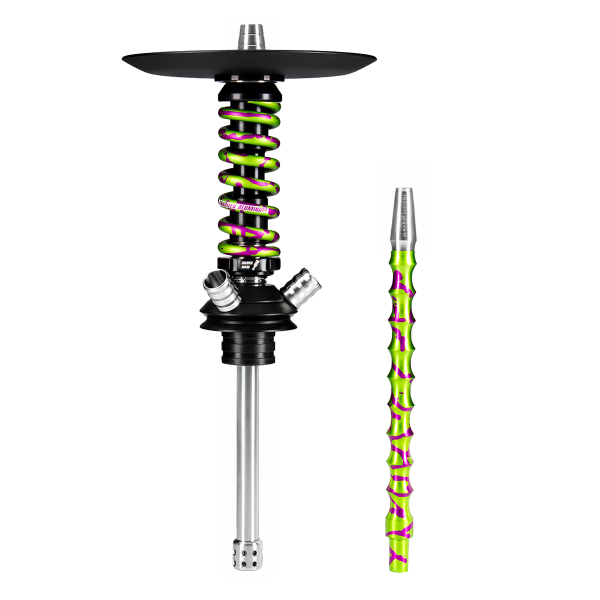 Кальян Mamay Customs Coilover Micro Салатово Пурпурный Сплеш в Ханты-Мансийске