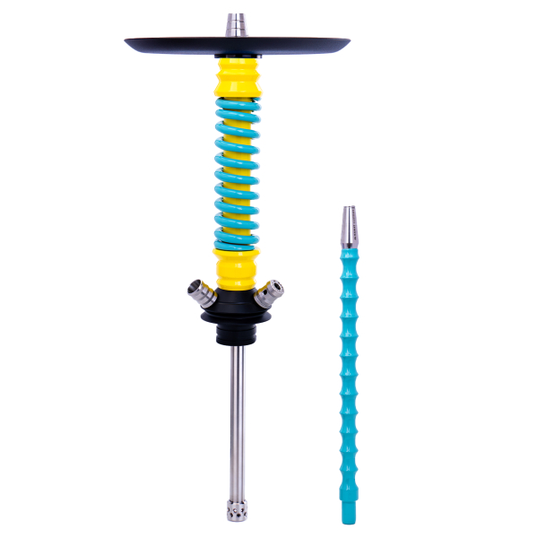 Кальян Mamay Customs Coilovers Mini Жёлто Мятный в Ханты-Мансийске