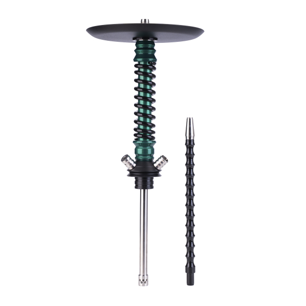 Кальян Mamay Customs Coilovers Mini Зелёный Лак Чёрный   Гр. Кубы в Ханты-Мансийске