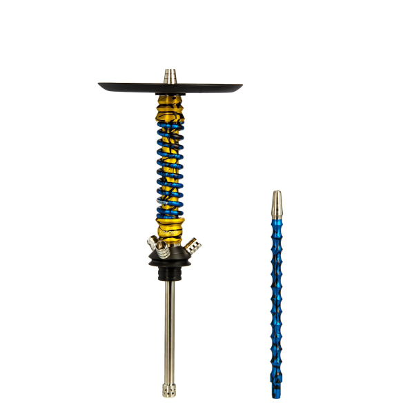 Кальян Mamay Customs Coilovers Mini Синий Сплеш Золотой Сплеш в Ханты-Мансийске