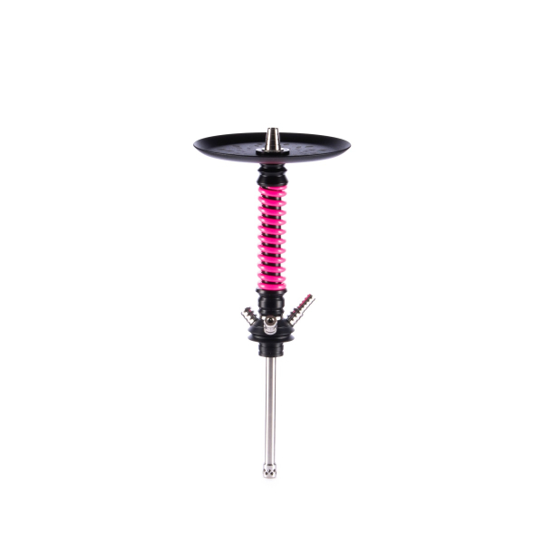 Кальян Mamay Customs Coilovers Mini Чёрно Розовый в Ханты-Мансийске