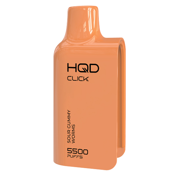 Картридж Hqd Click  Sour Gummy Worms  Кислые Мармеладные Червячки 5500 тяг в Ханты-Мансийске