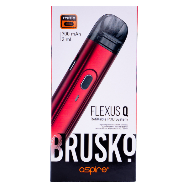 POD-система Brusko Flexus Q Красный в Ханты-Мансийске