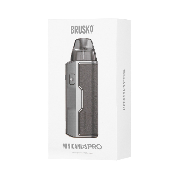 POD-система Brusko Minican 5 Pro Серый Металлик в Ханты-Мансийске