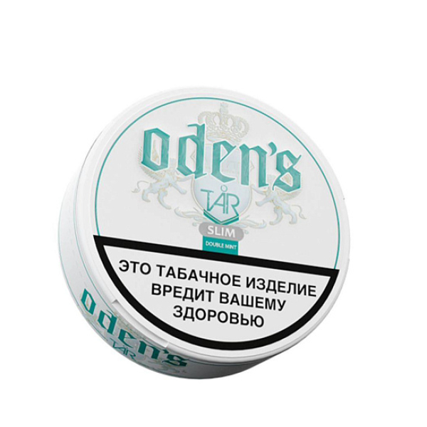 Жевательный табак Odens Tar  Double Mint Slim 10 грамм в Ханты-Мансийске