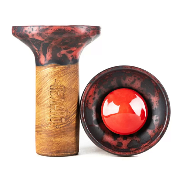 Чаша Облако Flow Red On Black Red Marble в Ханты-Мансийске