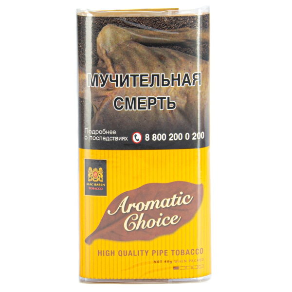 Трубочный табак Mac Baren Aromatic Choice 40 грамм в Ханты-Мансийске