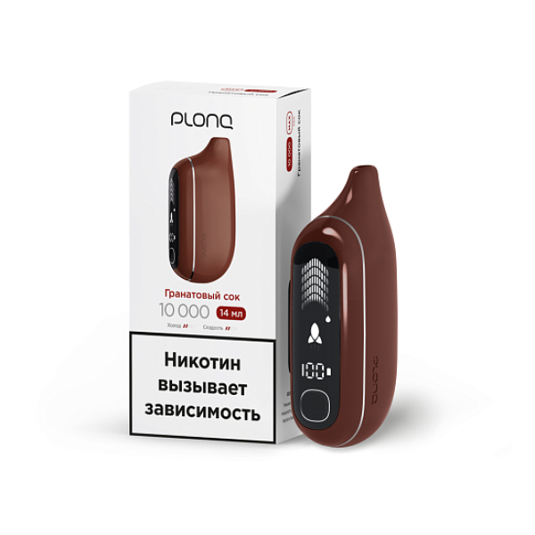 Электронка Plonq Max Pro   Гранатовый Сок 10000 затяжек в Ханты-Мансийске