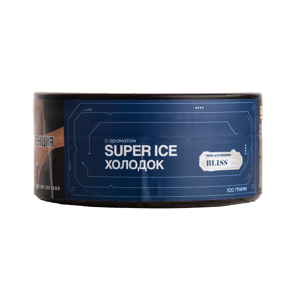 Табак BLISS Super Ice Холодок 100 грамм в Ханты-Мансийске