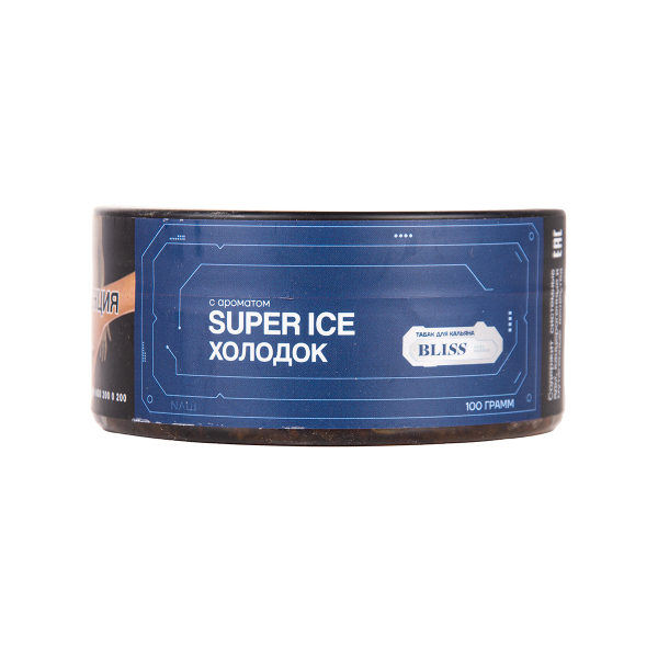 Табак BLISS Super Ice Холодок 40 грамм в Ханты-Мансийске