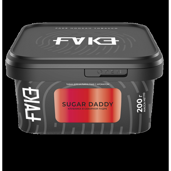 Табак Fake Sugar Daddy Клубника В Сахарной Пудре 200 грамм в Ханты-Мансийске
