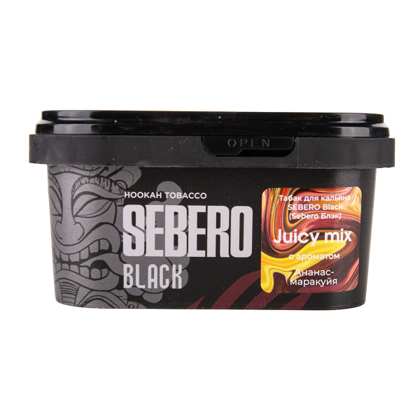 Табак Sebero Black Black Juicy Mix 200 грамм в Ханты-Мансийске