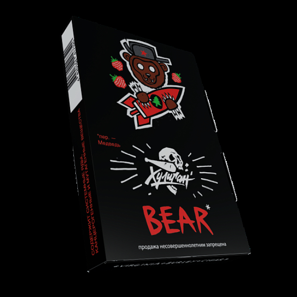 Табак Хулиган Bear Клубника С Елкой 25 грамм в Ханты-Мансийске