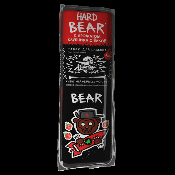 Табак Хулиган Hard Bear Клубника С Елкой 200 грамм в Ханты-Мансийске