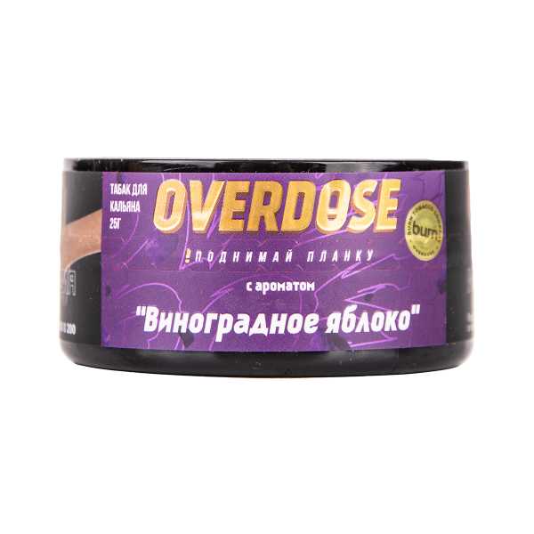 Табак Overdose Grapple 100 грамм в Ханты-Мансийске