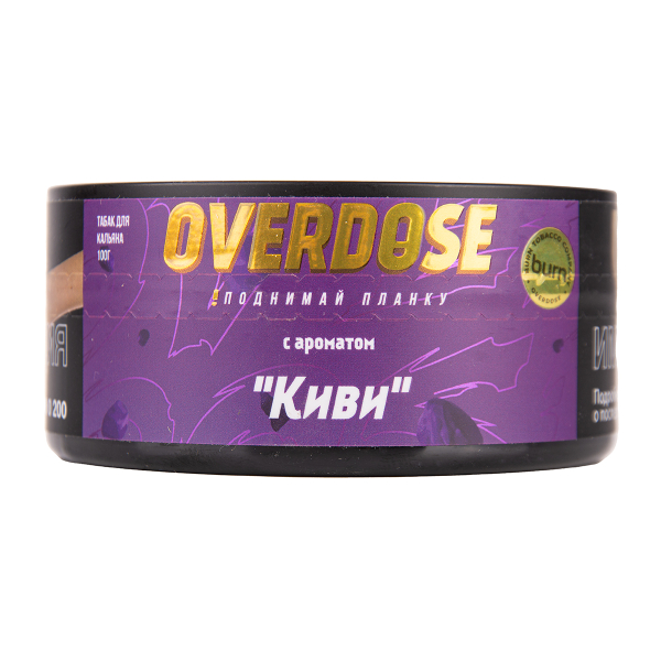 Табак Overdose Kiwi 100 грамм в Ханты-Мансийске