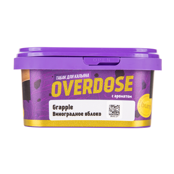 Табак Overdose Grapple 200 грамм в Ханты-Мансийске