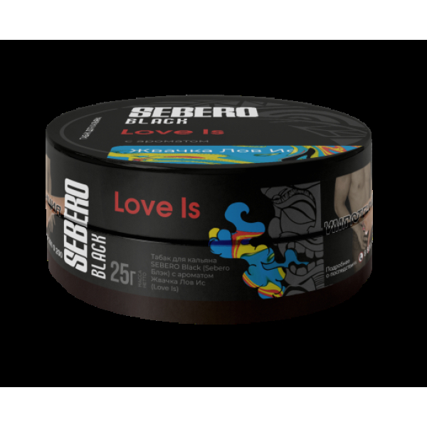 Табак Sebero Black Black Love Is 25 грамм в Ханты-Мансийске