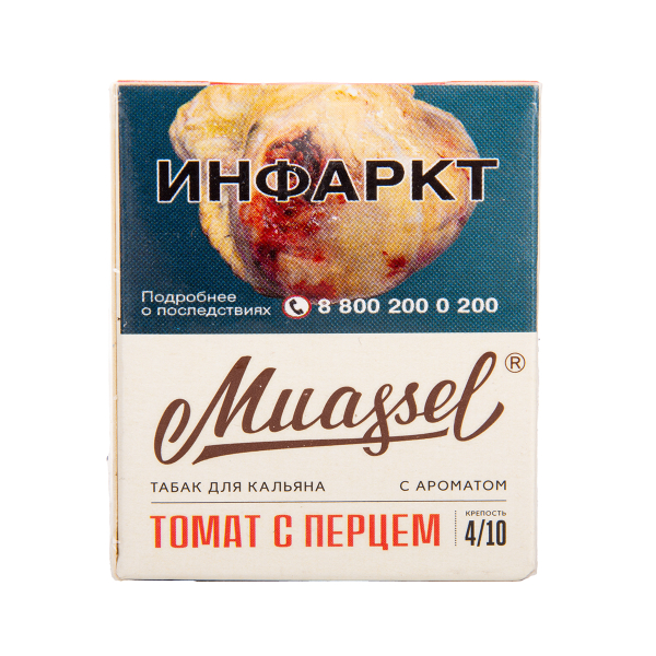 Табак Muassel Medium Томат С перцем 40 грамм в Ханты-Мансийске