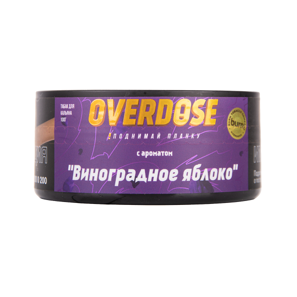 Табак Overdose Grapple 25 грамм в Ханты-Мансийске