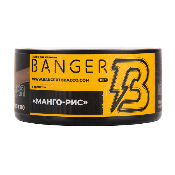 Табак Banger Mango Rice 100 грамм в Ханты-Мансийске