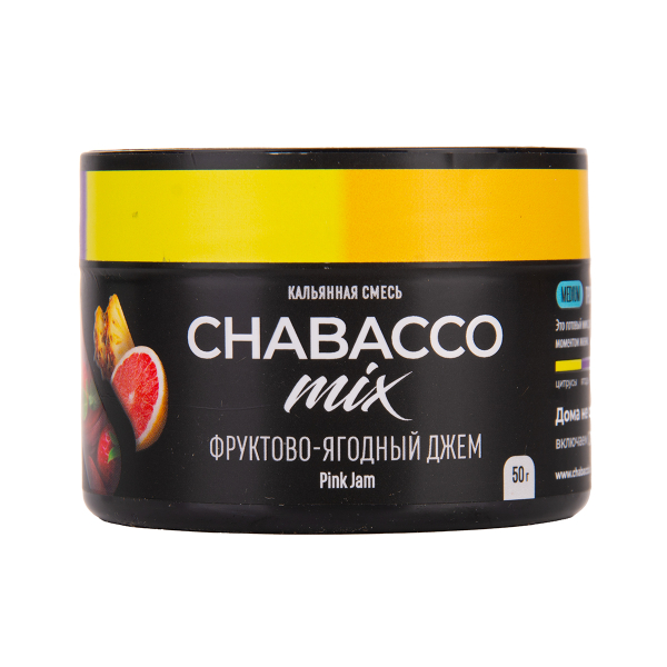 Бестабачная смесь Chabacco Mix Medium Pink Jam 40 грамм в Ханты-Мансийске